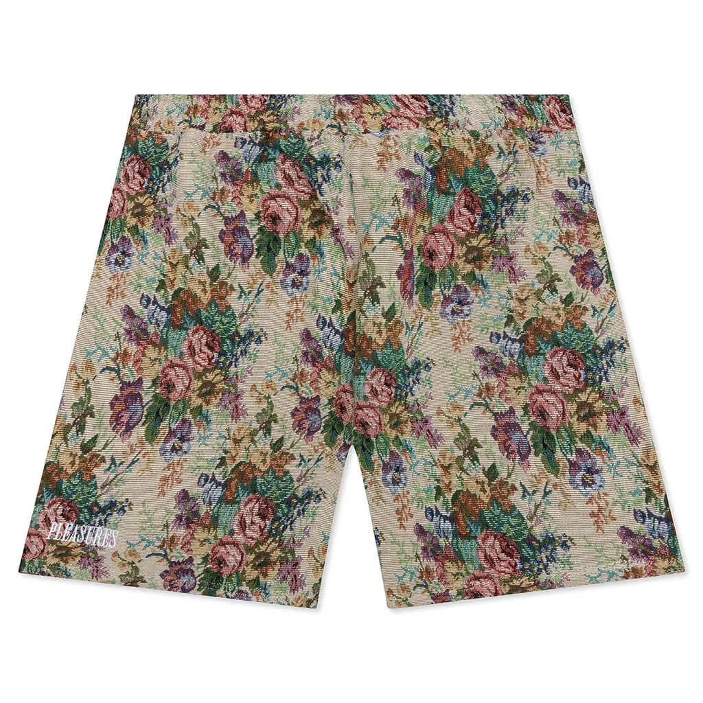 PLEASURES x Playboy Destiny Woven Shorts - Natural