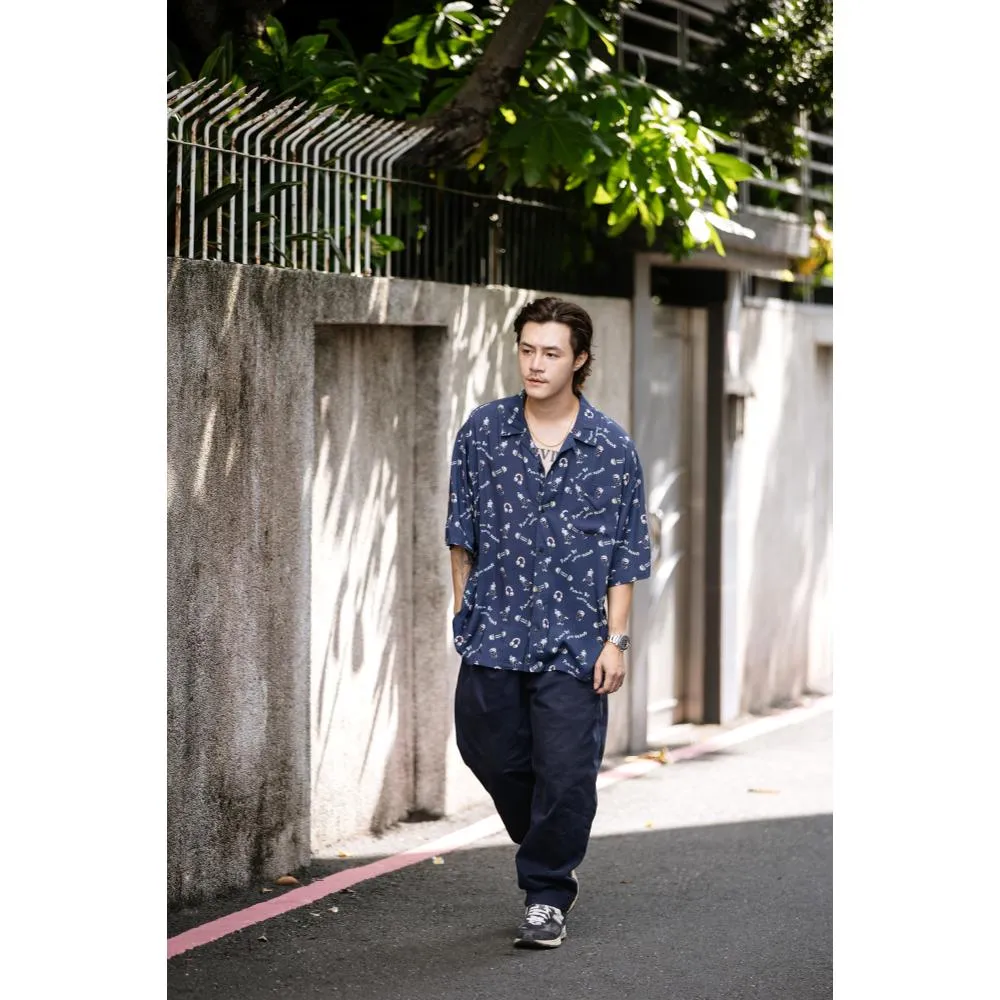 PUBLISH HAWAII SHIRT-NAVY