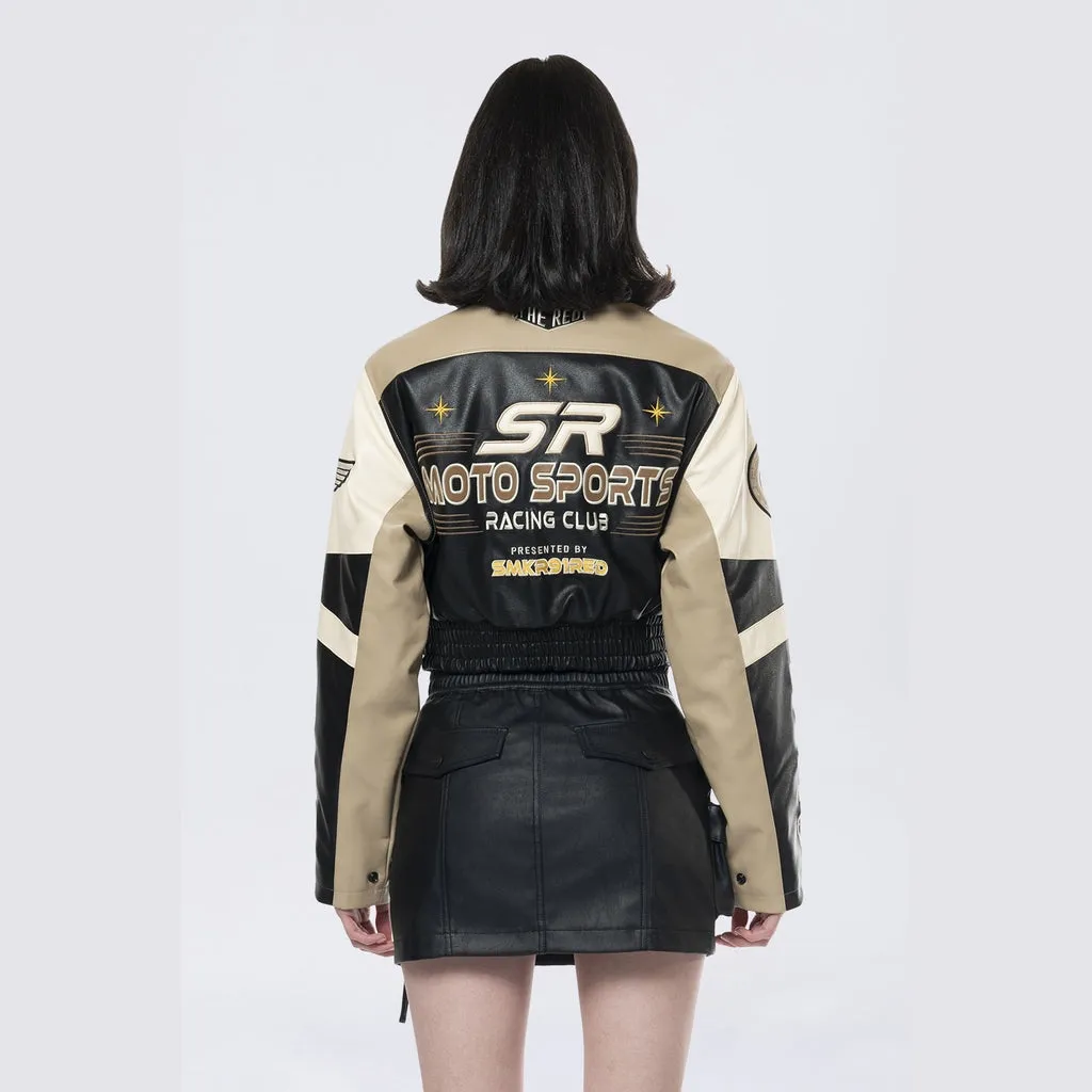 Racing Bomber Jacket - Khaki