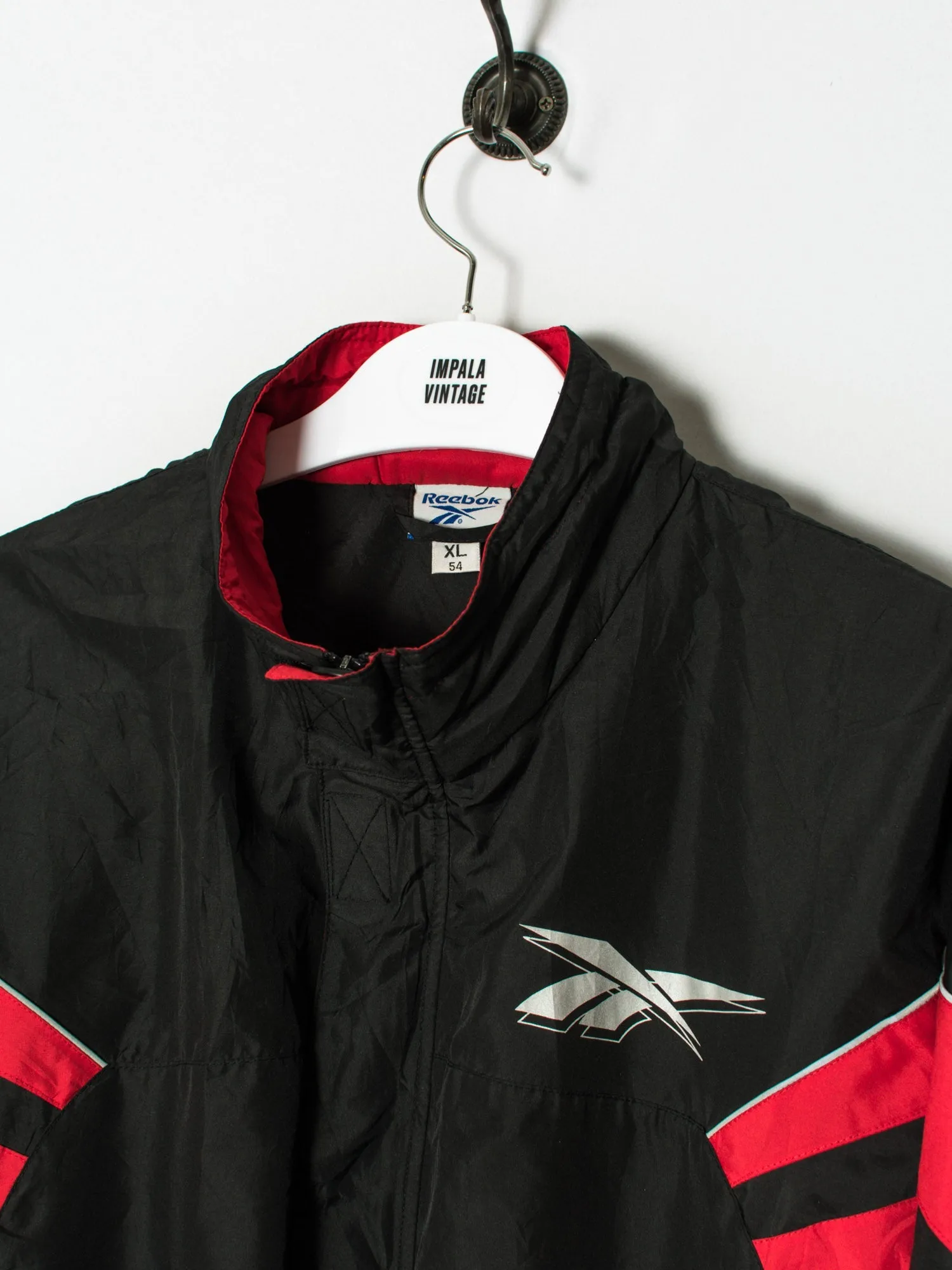 Reebok Black & Red Shell Jacket