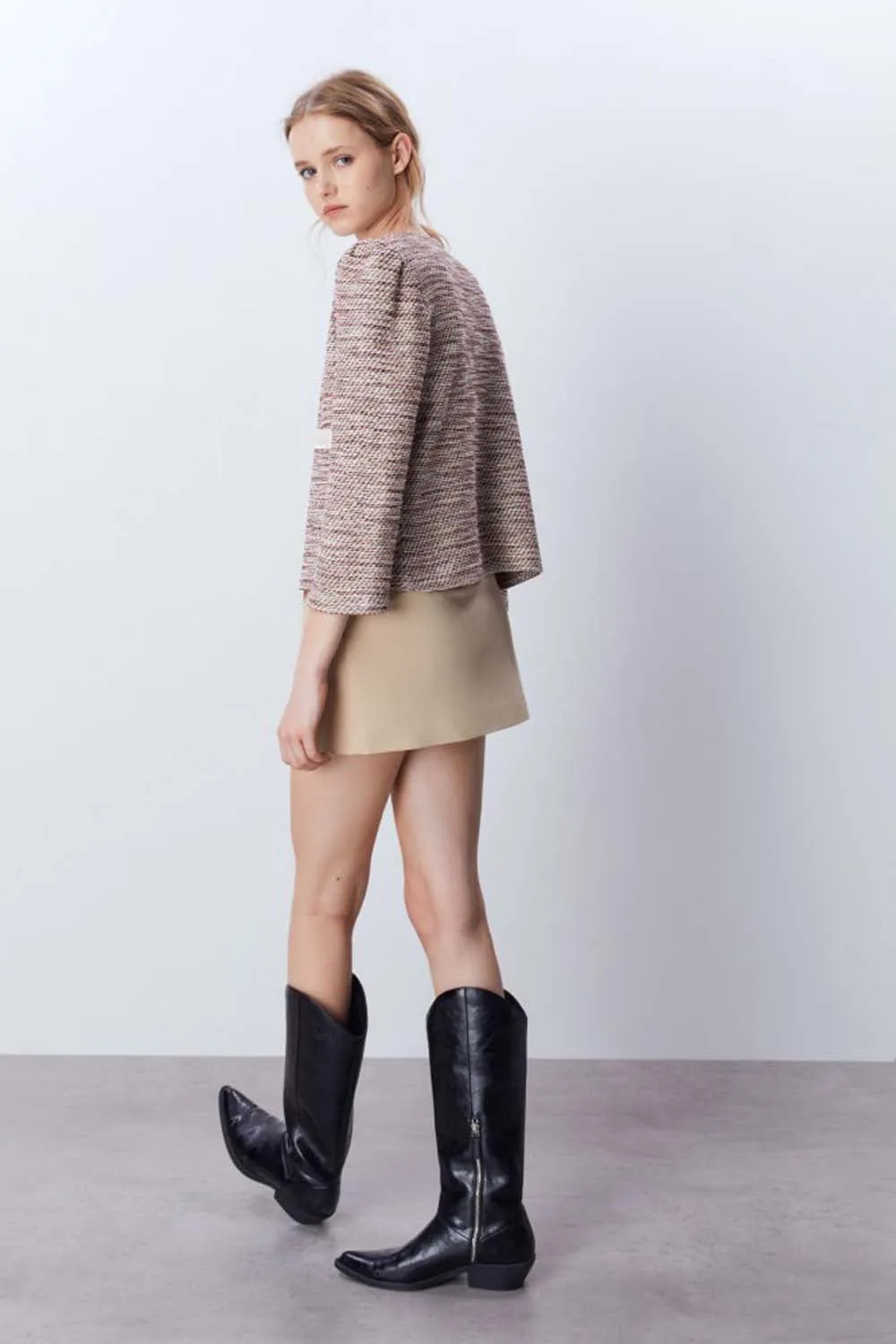 Rustic cardigan - Beige