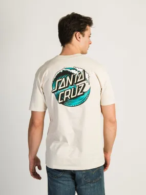 SANTA CRUZ WAVE DOT T-SHIRT