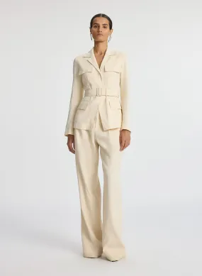 Savannah Stretch Linen Jacket