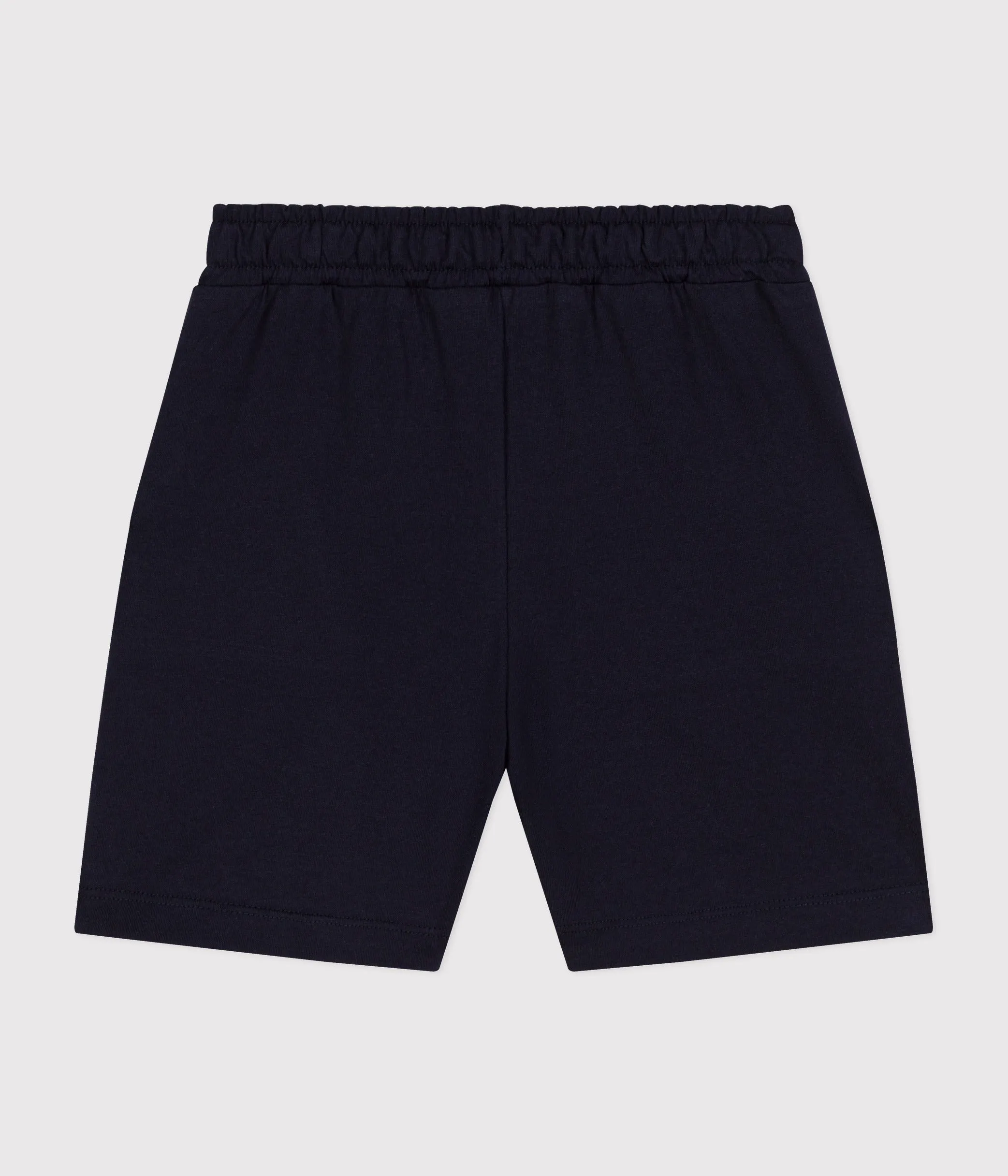 SHORTS BLU IN COTONE