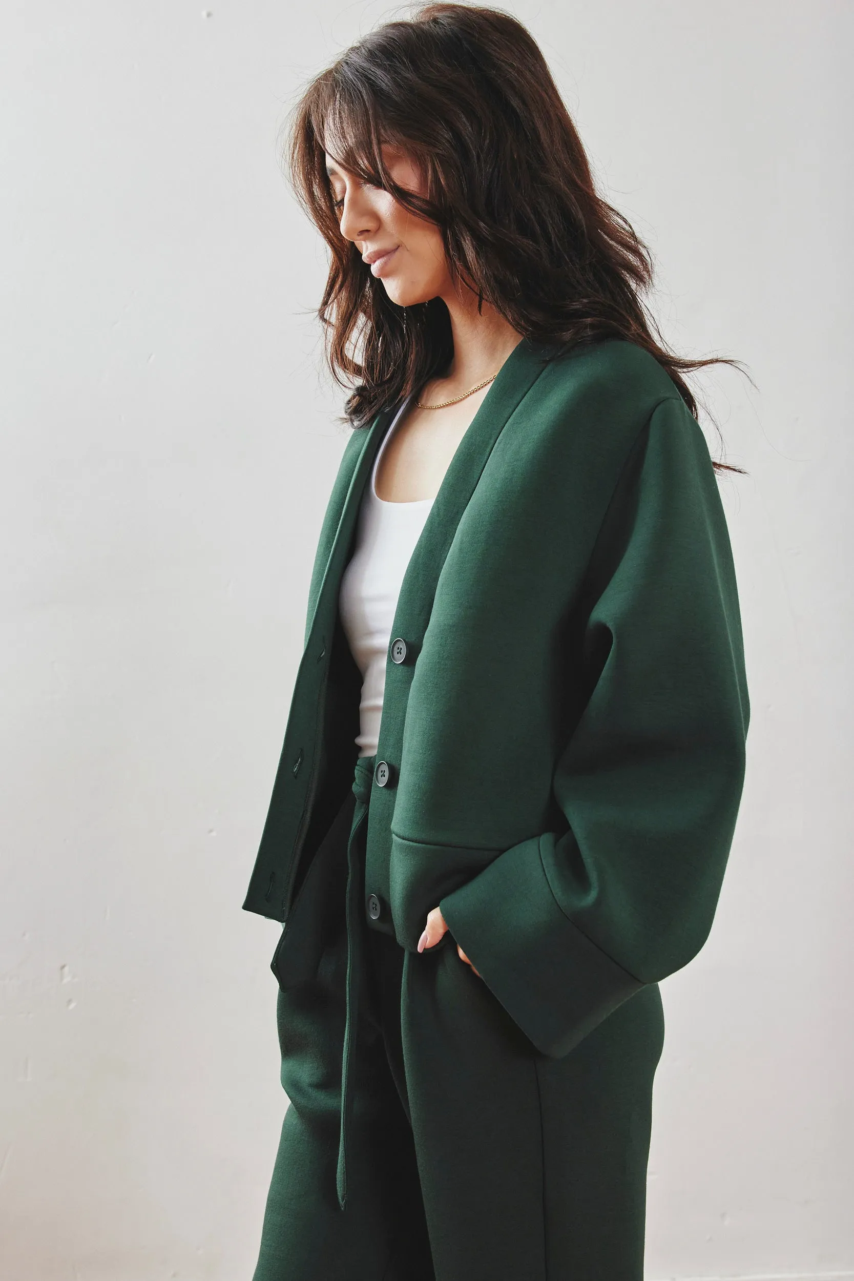 Sofia Cardigan - Pine