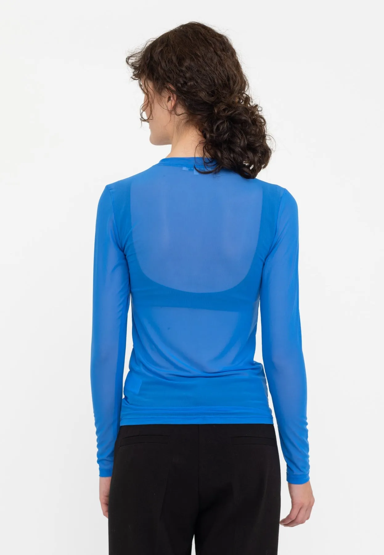 Soft Rebels Robin Mesh Top SRX229-310 Palace Blue