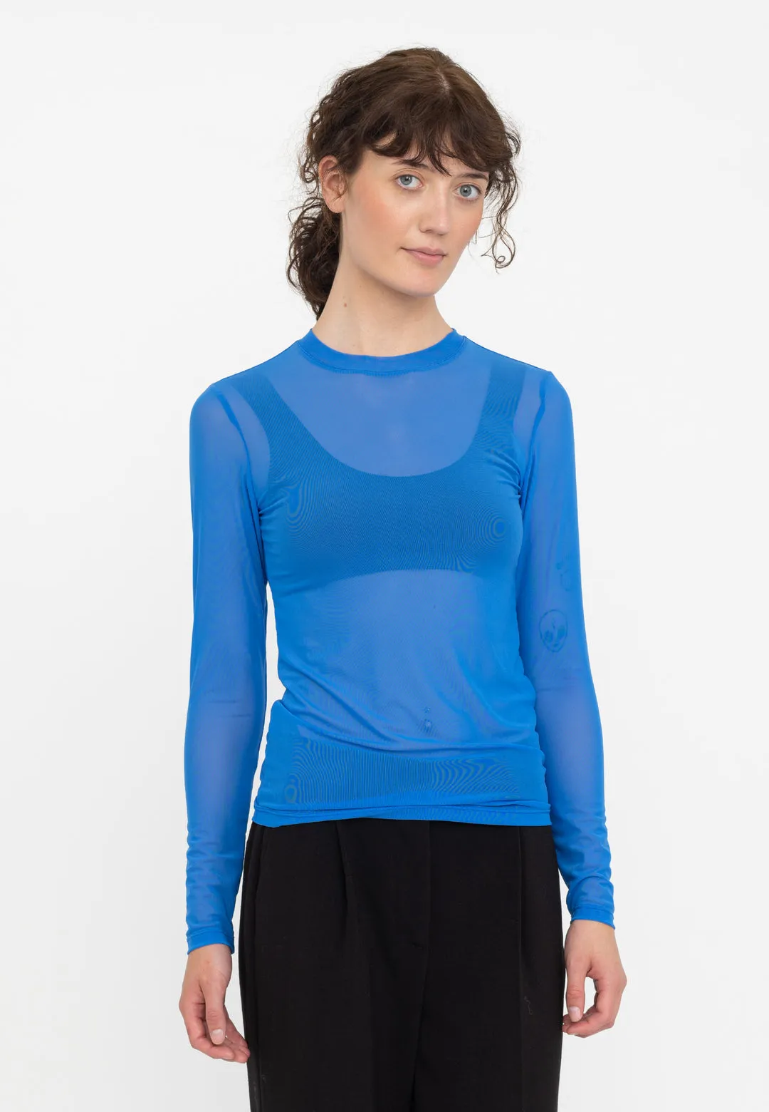 Soft Rebels Robin Mesh Top SRX229-310 Palace Blue