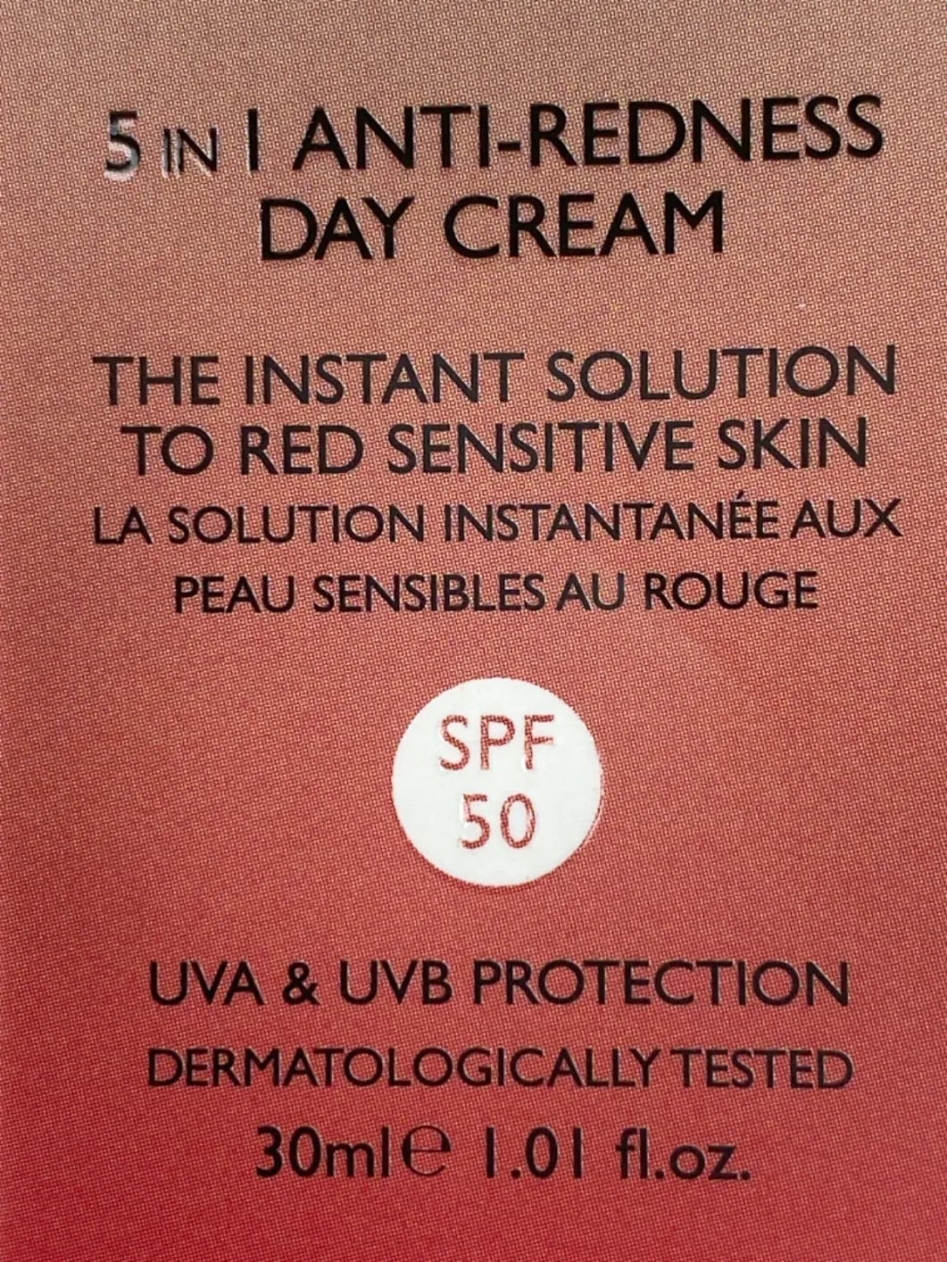 Sorted Skin 5 in 1 Anti-Redness Day Cream SPF 50 30ml