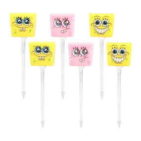 Sponge Bob Food Picks