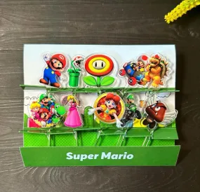 Super Mario Ep1 Acrylic Food Picks