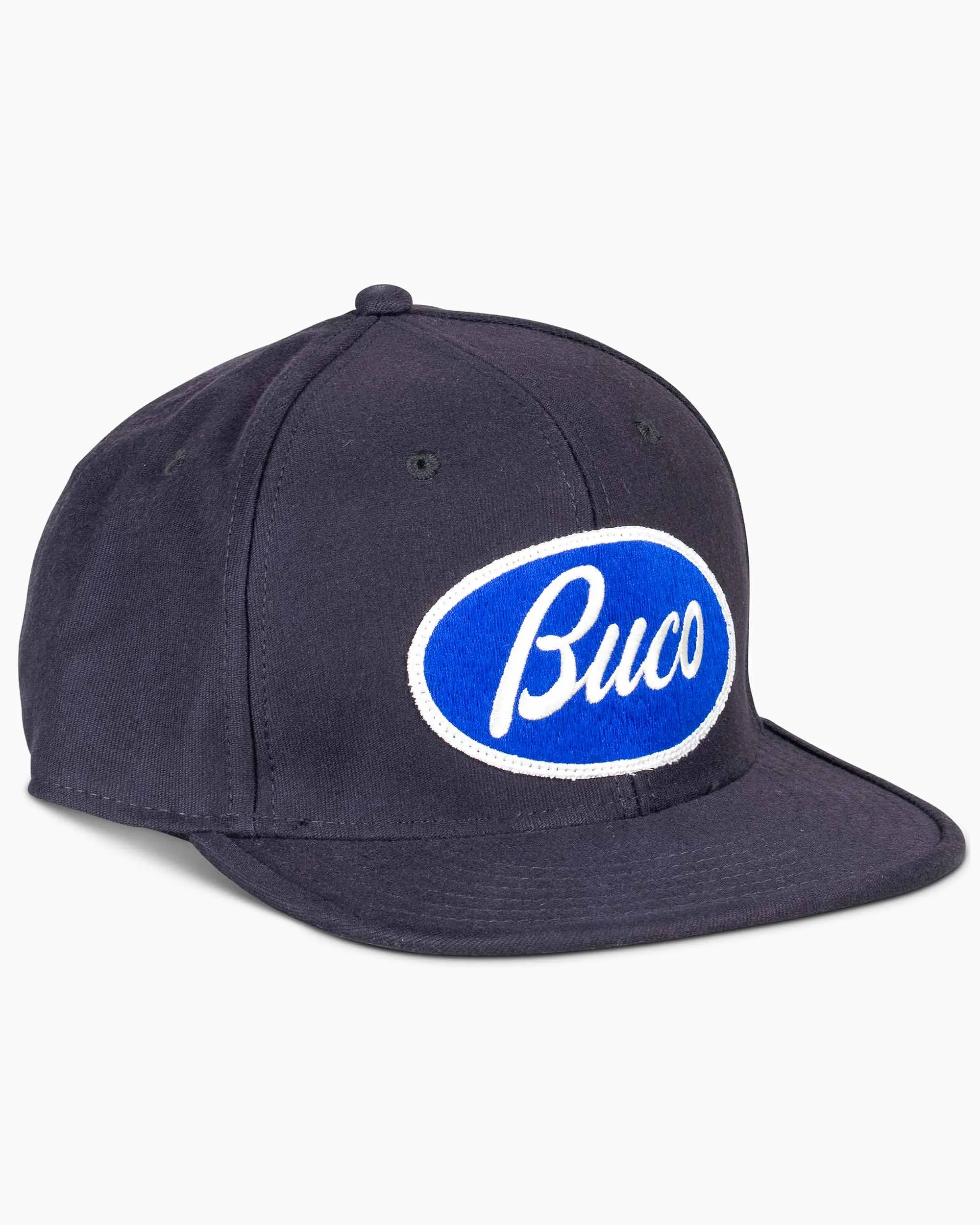 The Real McCoy's BA22101 Buco Strap-Back Cap Navy