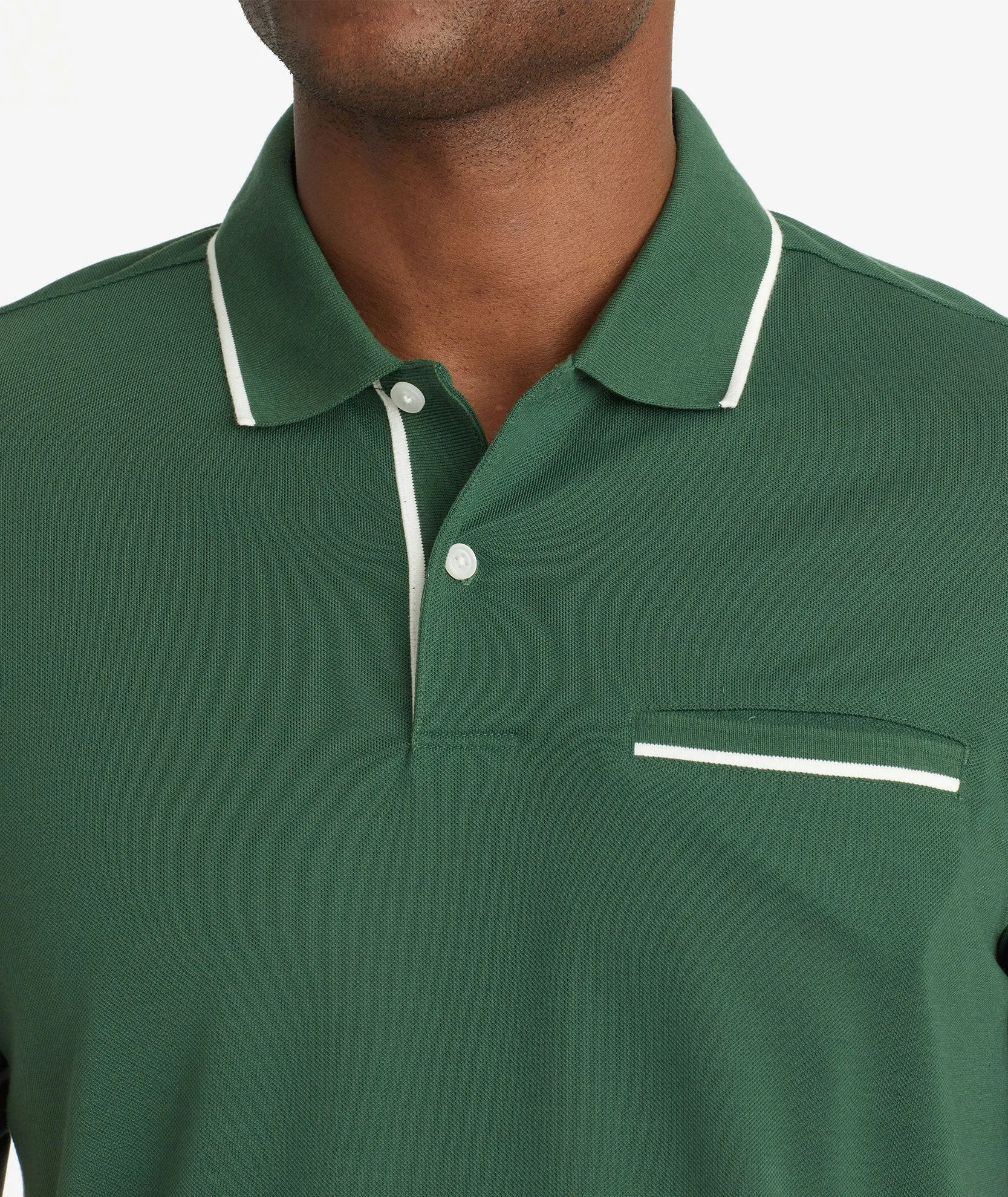 Tipped Performance Polo