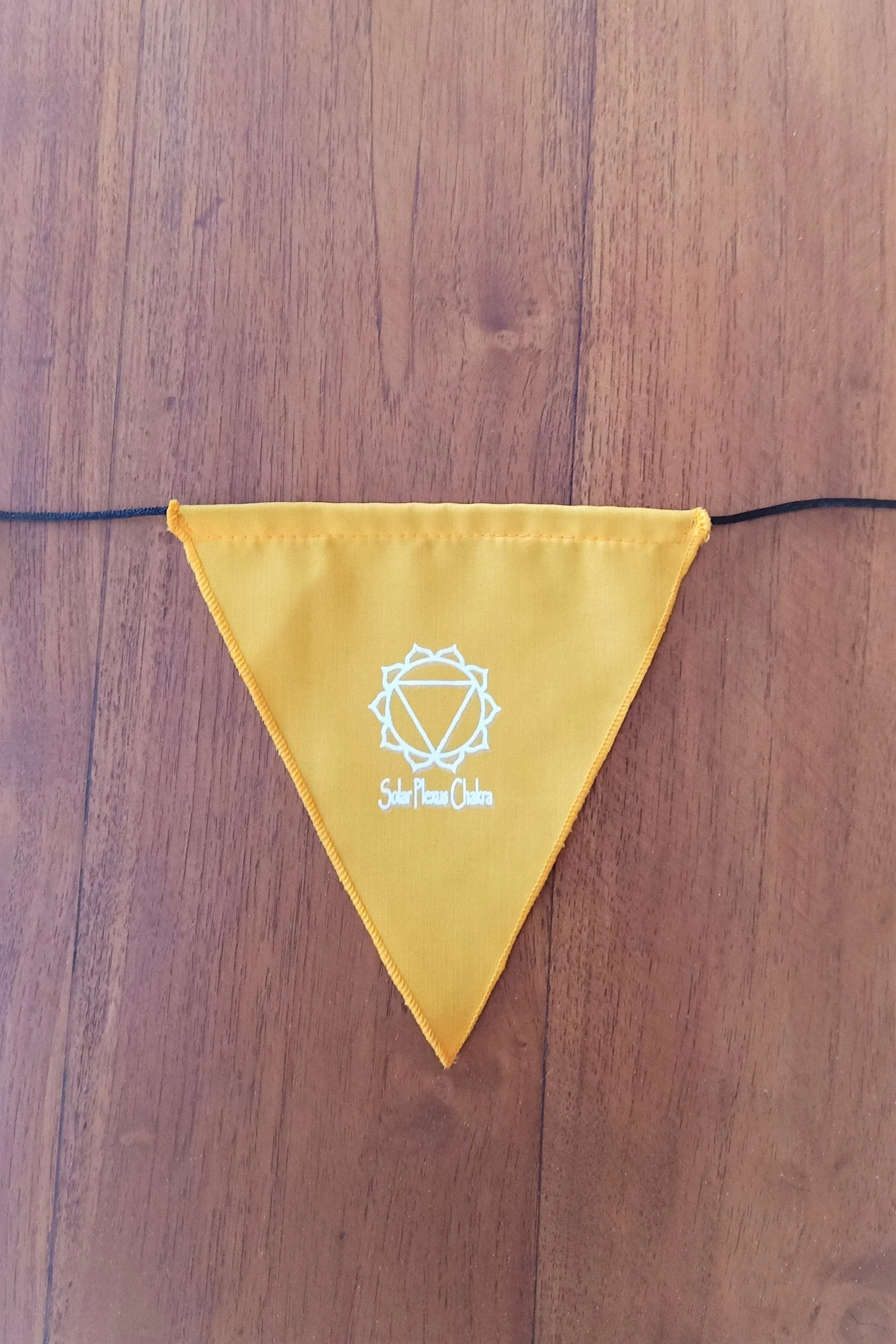 Triangle Printed Chakra Flags