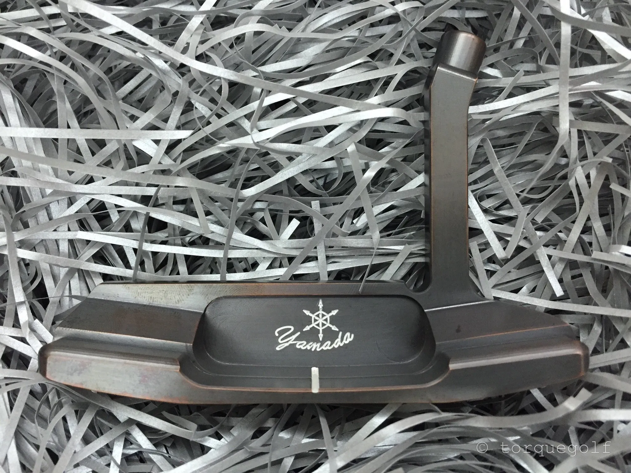 Yamada Golf Emperor Smoked Black Lefty Handmade Putter Head Only