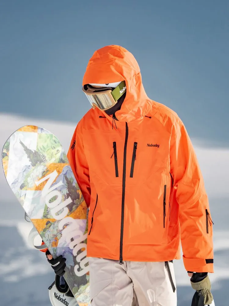 ⚡️NOBADAY MaxExtreme Pro Zip-up 3L Snow Jacket