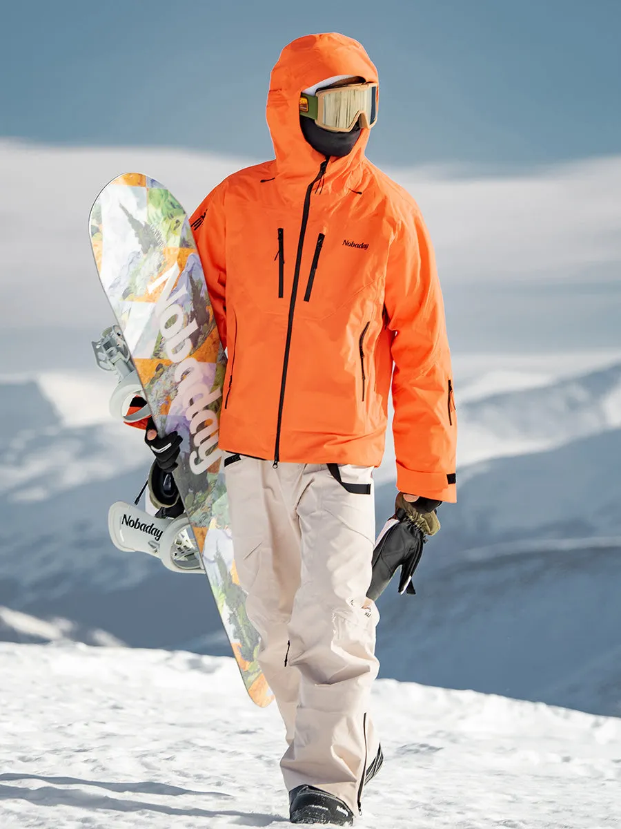 ⚡️NOBADAY MaxExtreme Pro Zip-up 3L Snow Jacket